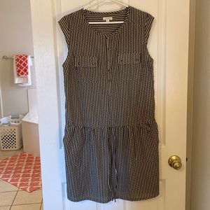 Caslon Sleeveless drawstring dress